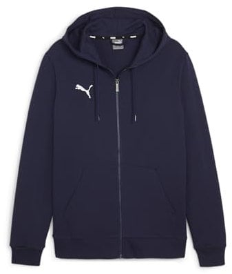 PUMA Giacca da Ragazzo Teamgoal Casuals con Cappuccio Jr Sweat
