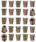 YoiYee M5 x 10mm Wood Insert Hex Socket Nuts - Threaded Flanged Hex Socket Nut Insert for Wood Furniture, DIY Projects - 25 Pack