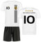 Kinder & Unisex Personalisiertes Fußball Trikot aus 100% Baumwolle Deutschland Set T-Shirt