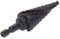 Brocas escalonadas Milwaukee Brocas escalonadas para Metal Brocas para Acero, Brocas escalonadas HSS Ranura Helicoidal Pagoda Agujero Herramienta de varilla hexagonal para metal negro (10
