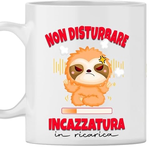 TeeDesign Tazza, Idea Regalo - Tazze per Regali Divertenti - Gadget Divertente- Regalo di Natale per lui e lei