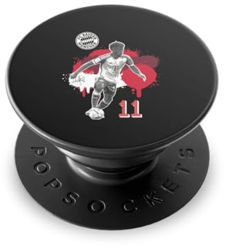 Popsockets PopGrip Handy Halterung Ständer Smartphone & Tablet Griff FC Bayern München Coman Offizielles Lizenzprodukt