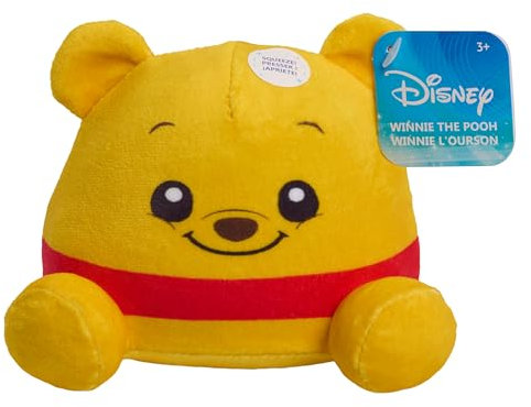 Disney Just Play Classics Winnie Puuh Plüschtier, gewichtet, klein, 10,2 cm, Stofftier, Kinderspielzeug ab 3 Jahren