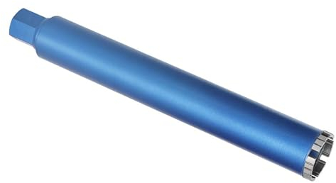 Diamantbohrkrone Kernbohrer für Kernbohrgerät mit Turbo, 1 1/4, Ø 52mm, Gesamtlänge 460 mm, Nass Trocken Dosenbohrer Diamant Bohrkrone Nassbohrkrone Trockenbohrkrone für Beton