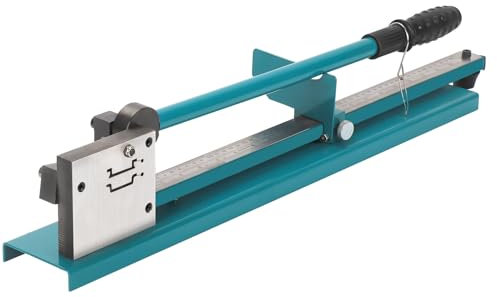 BreeRainz Coupe Rail DIN, Coupeur de Rail DIN avec Double Rainure, pour Couper des Rails DIN de 35 mm