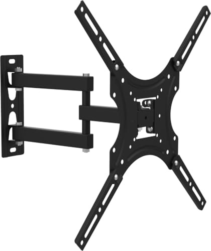 Part King Full Motion Double Arm TV Wall Mount Bracket 32 42 43 49 50 55 LED LCD 200x200 300x300 400x200 400x400 VESA