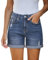 Vetinee Short en Jean Femme Short Femme Jean Bleu Récif Taille XL pour Les Tailles EU 46 à 48