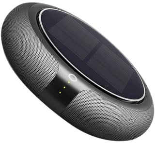 Cabilock Auto- Mini kleiner -Ionisator Solarbetriebener spannung autoluftreiniger swor kleiner Ionisator Black