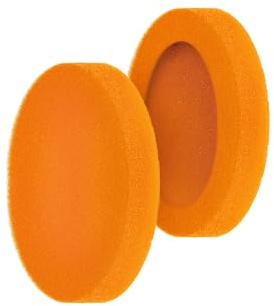 Koss Official Oversized Replacement Cushion Earpads for Porta Pro, KPH40 Utility and KSC75 Headphones, Orange
