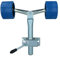 AB Tools Boat Roller Wing Bracket & Stem Post with Non Marking Rollers Dumbbell Trailer