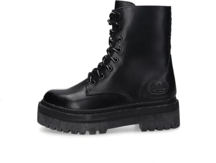 Dockers by Gerli Damen Erwachsene Schnür-Stiefeletten 57AZ202 Weite normal Reißverschluss