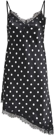 ONLY Damen Kleid Schwarz L | Normal geschnitten fit, Ohne Ärmel, Midi, Casual, Bei max. 30 grad im schongang waschen
