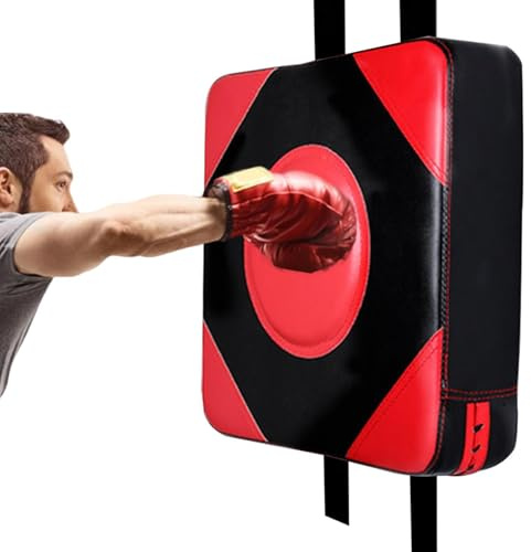 Generisch Wandmontiertes Schlagpolster, Box Zielblockierpad zur Wandmontage, Trainingssandsäcke, Boxen Training Schlagpolster, Wall Target Schaumstoff PU Leder Blockierungspolster