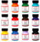 Pinturas para piel de cuero Angelus, juego de 12 de 1 oz.