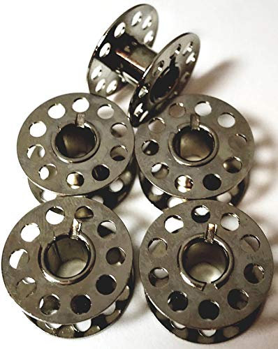 5 Metall Spulen für W6 Nähmaschinen