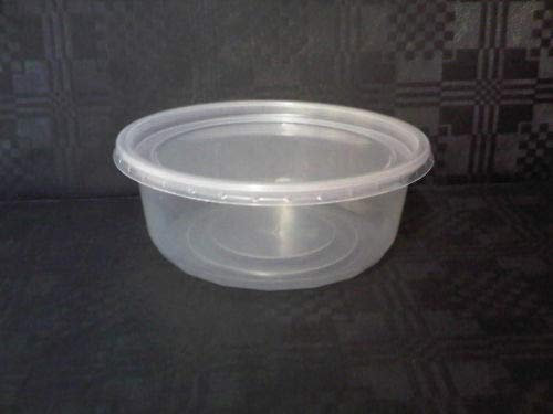 8oz Deli Pots & Lids Microwaveable/Reuseable x 100