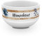printplanet® - Müslischale mit Name oder Text Bedruckt - Müslischale Salatschale Obstschale Suppenschüssel selbst gestalten - Motiv: Goldrahmen