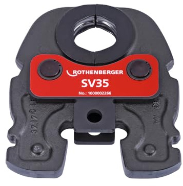 ROTHENBERGER Pressbacke Compact, SV Pressbacken Kontur, 35mmm Arbeitsbereich Durchmesser | 1000002266 | Pressbacke, Presszange, Pressbacke für Pressfittinge