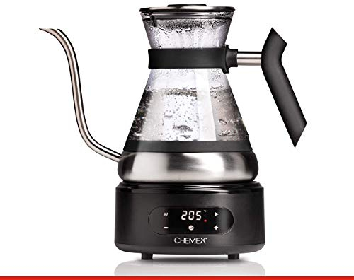 ITALPARTS Electric Gooseneck Kettle Induction Water Chettle Chemex Gooseneck Kettle Coffee Maker