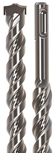 5X German Manufactured Heller SDS+ Plus Hammer Drill Bits (260mm x 6.5mm)