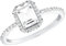 Amor Ring 925 Sterling Silber Damen Ringe, mit Zirkonia synth., Silber, Kommt in Schmuck Geschenk Box, 2035584