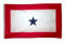 1 x blauer Sternen-Flagge, Militär-Flagge, 90 x 150 cm, für Sohn, Tochter