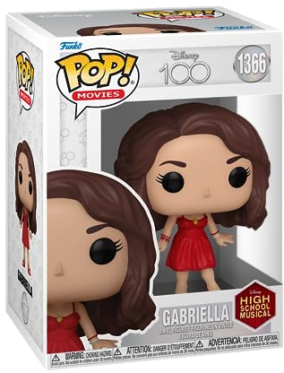 Funko Pop! Movies: High School Musical - Gabriella Montez - Vinyl-Sammelfigur - Geschenkidee - Offizielle Handelswaren - Spielzeug Für Kinder und Erwachsene - TV Fans - Modellfigur Für Sammler