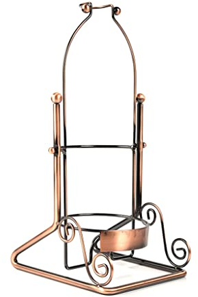RUVOO Weinflaschenhalter Weinregal Schmiedeeisen Weinträger Ständer drehbar Flaschenhalter Lagerung Weinhalter Home Hochzeitsfest Dekor Weine Weinregal Flaschenregal Weinregale (Size : 3L)