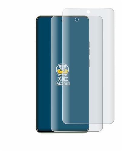 brotect Pellicola Copertura Completa Opaca per Motorola Edge 40 (2 Pezzi) Full-Cover 3D Curvo