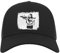 Lauthings Banksy Mona Street Art Brick Wall Unisex Baseball Verstellbar Snapback Mesh Trucker Cap Sport, Schwarz , One size