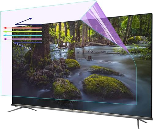 CIADAZ 43 Inch Anti Blue Light TV Screen Protective Film, Matte Anti-Reflektion Screen Protector for Sony, Samsung, Hisense, LG Etc, 43in(942x529mm)