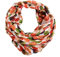 J26 Streifen Seide Glitzer Gold Fäden Sommer Frühling Loop Verlauf Regenbogen Rainbow Silk Uni Rundschal Schlauchschal Stola Schal leicht (Dots Camel)
