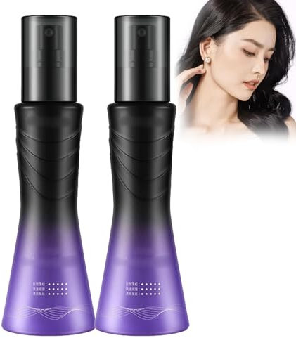 Leave-in Airy Pomade Spray, Haarspray, Free Air und Fluffy Spray, erfrischendes Spray, leicht und flauschig, sofortiges Volumen und lang anhaltender Style (2pcs)