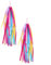 JJiaoLinin Lenker Quasten,1 Paar Lenkerfransen Streamer Bändchen für Kinderfahrrad Kinder Fahrrad Lenkerfransen Bunte Lenker Bändchen Fahrrad Streamer Ribbon für Fahrrad Griffe Dekoration Gelb Rosa