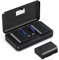 DMW-BLF19E (2200mA) Camera Battery Multifunctional Charger Set (Including Two Batteries) Compatible with Panasonic Lumix DC-G9LGK/GH5LGK/GH5SGK, DMC-GH3/GH3K/GH4/G9GK, AG-GH4UMC