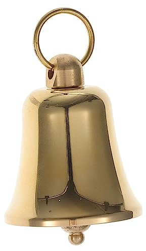 RORPOIR Messingglocke hängende Glocke für zu Hause Glockenwindspiele weihnachtsdeko Christmas Decorations Hochzeitsgeschenke Glockenverzierung handwerkliche Glocke Miniatur Anhänger