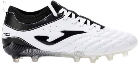 Joma Zapatillas de Hombre, Stivaletti Bassi con Lacci Uomo, Bianco Nero, 39 EU