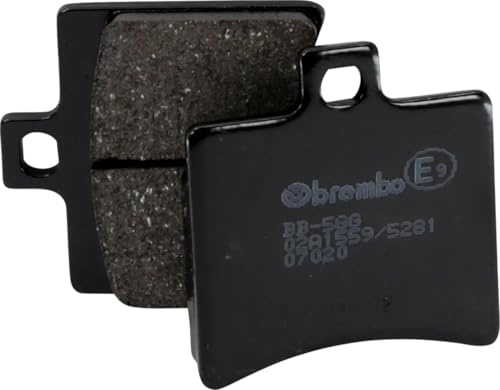 BREMBO 07020 Bremsbelagsatz Bremsbeläge Vorne und Hinten Kompatibel mit MALAGUTI MOTORCYCLES F