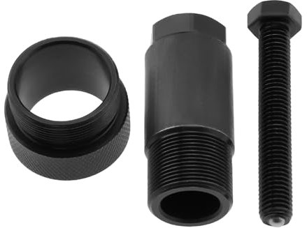 ECSiNG 1 Ensemble d'outils de Démontage en Acier pour Extracteur de Pompe d'injection de Carburant de Moteur Diesel Accessoires de Démontage de Pompe Haute Pression Compatible avec BMW M47 M57 Noir