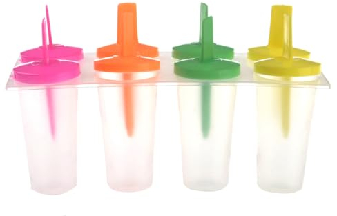 Luxshiny 8 Moldes Para Paletas Caseros Plantillas Para Hacer Hielo Para Máquina De Hielo Casera Fabricante De Paletas De Grado Alimenticio Con Moldes Reutilizables Para El Hogar La Oficina