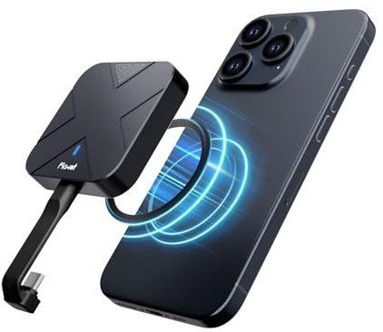 Fikwot FP70 500GB SSD Externo,SSD Portátil Magnético con Anillo Magnético, hasta 1050MB/s, Memoria Externa USB 3.2 Gen2, Disco Duro Externo SSD Compatible con iPhone 15/15 Pro, Tableta, MacBook y más.
