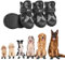 Arblina Hundeschuhe Outdoor, Hunde Schuhe Wasserdicht mit Verstellbarem Klettverschluss, Weicher Hundepfotenschutz für Kleine/Mittlere/Große Hunde, Atmungsaktive HundeSchuhe für Verletzte Pfoten