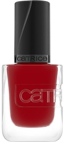 Catrice GEL AFFAIR Nail Lacquer, Nagellack, Nr. 043, Rot, langanhaltend, Einfach zu entfernen, glänzend, vegan, ohne Mikroplastikpartikel, ohne Konservierungsstoffe, ohne Parfüm, 1er Pack (10.5ml)