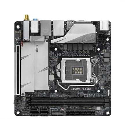 scheda madre Scheda madre Fit For ASEOCK Z490M-ITX/ac Z490 DDR4 LGA 1200