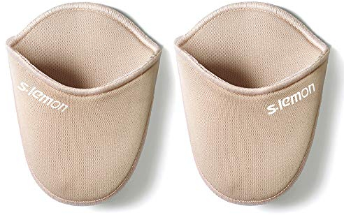 s.lemon Silikon Gel Zehenkappen Zehenschutz Tanzen Ballett Pointe Schuhe Zehenpads, rutschfeste, atmungsaktiv und langlebig