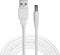 Liwinting 1.5m Cavo Adattatore di Alimentazione USB DC Barrel JACK 5V Caricatore 5.5mm x 2.1mm - Bianco