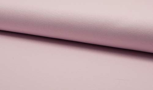 Elastik Viskose Jersey uni 0,5 m - TOP Quallität - 300g/lfm- Öko-Tex - Meterware (Rosa 110)