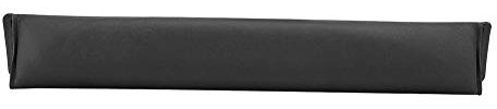 Replacement Headband Cushion pad, Universal Soft Leather + Iron Headset Headband Cover Headband Cushion Pad Kit Black