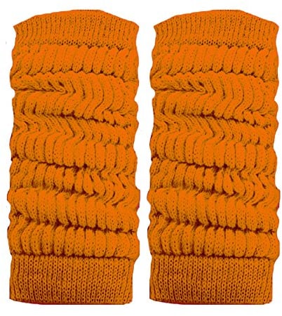 Toocool - Damen-Beinstulpen, Mädchen-Stulpen Ideal für Tanz, Modisch und warm Baby-Beinstulpen, Stulpen für Damen und Beinwärmer LO-LW01 [Eine Größe, Orange]