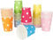 YANGTE Lot de 120 gobelets jetables en carton recyclables et biodégradables pour fête, bricolage, vacances, pique-nique - 255 g - 6 couleurs